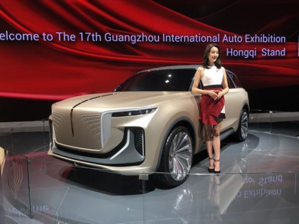 Guangzhou Auto Show 2019: Hongqi.  Foto: Auto-Medienportal.Net/Des Sellmeijer